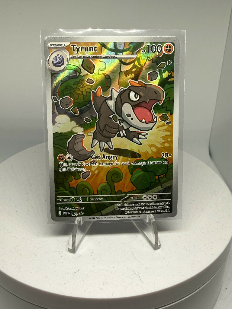 Pokémon Tyrunt 070 Illustration Rare Promo – Perfect Order ETB Exclusive