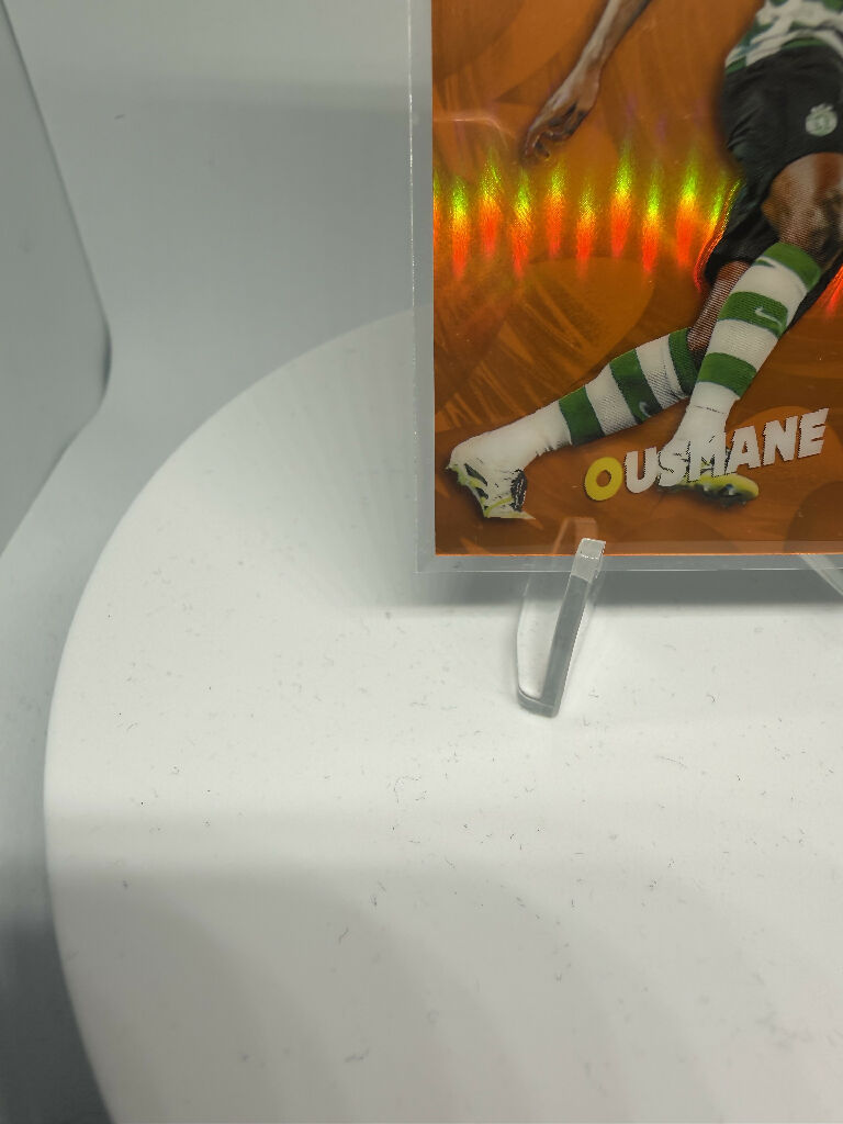 2025/26 Topps Chrome UEFA Ousmane Diomande Power Players Orange Refractor /25 Sporting CP