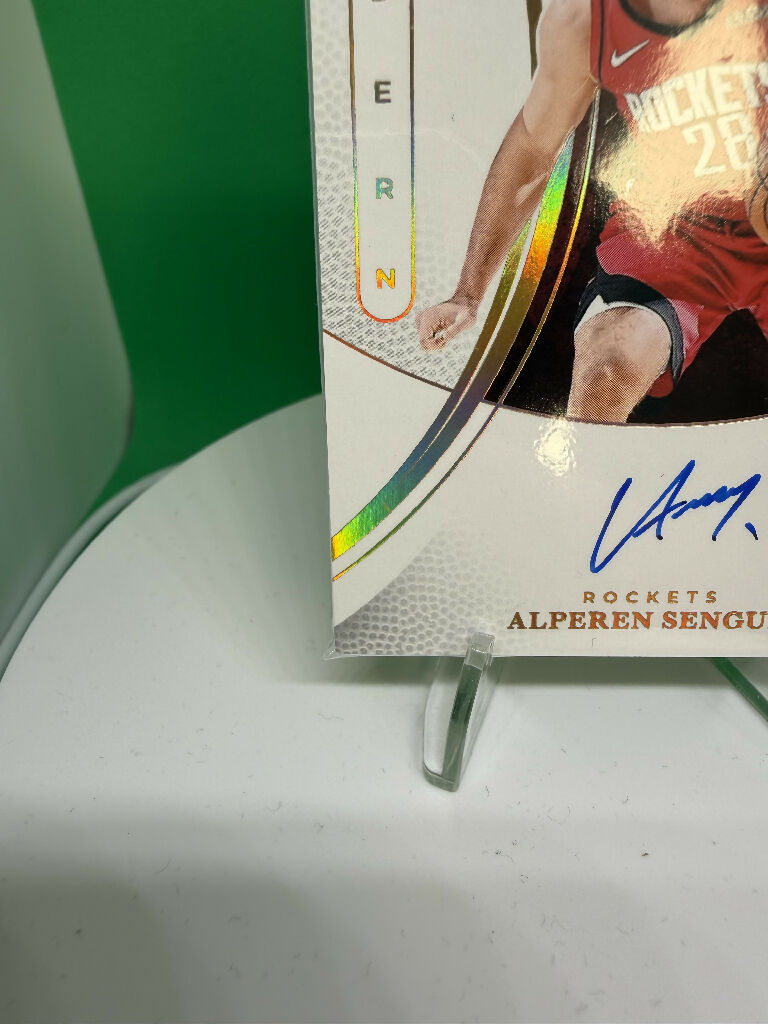 2024 Immaculate Alperen Sengun Auto Patch /10 Rockets SSP RPA #09/10