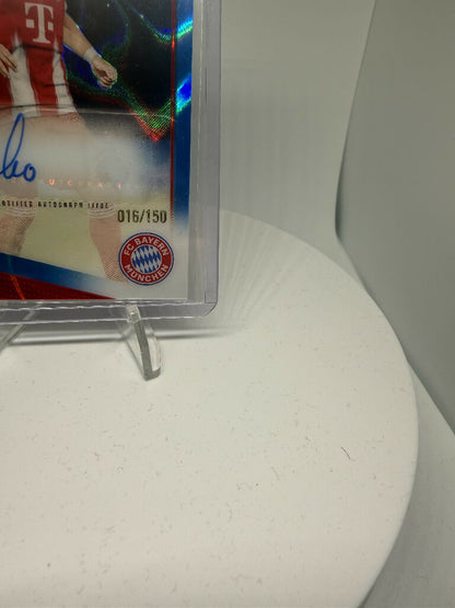 2025/26 Topps Chrome UEFA Lennart Karl Rookie Auto /150 FC Bayern München Champions League