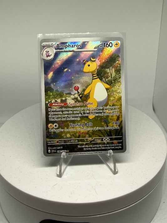 Pokémon Ampharos 090/086 Illustration Rare – Chaos Rising