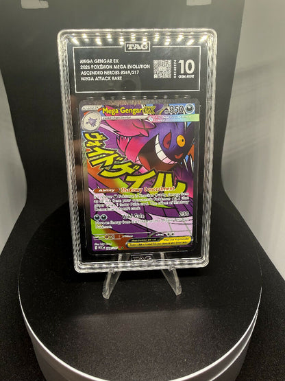 Mega Gengar ex 269/217 Mega Attack Rare – TAG 10 Gem Mint