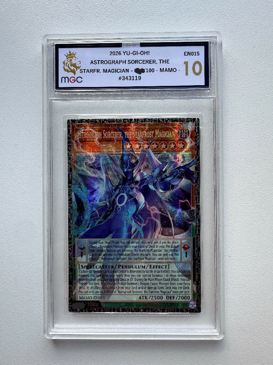Grandmaster Rare 00X/100E Astrograph Sorcerer, The Starfrost Magician MGC 10