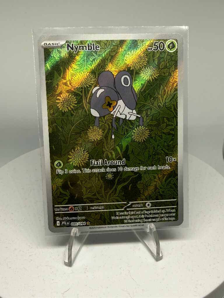 Pokémon Nymble 096/094 Illustration Rare – Phantasmal Flames