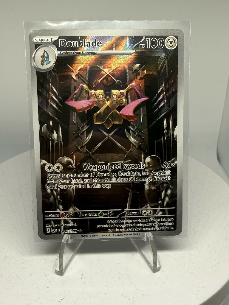 Pokémon Doublade 098/088 Illustration Rare (IR) – Perfect Order