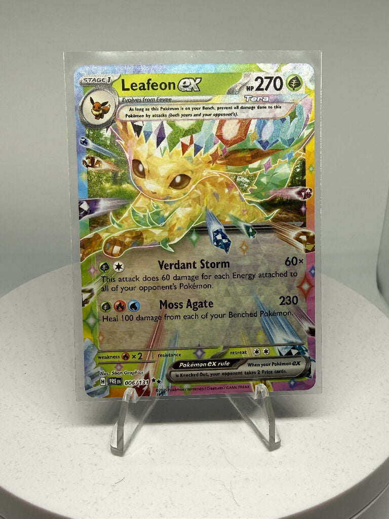 Pokémon Leafeon ex 006/131 Double Rare – Prismatics