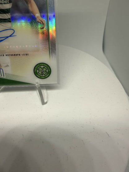 2025/26 Topps Chrome UEFA Alistair Johnston Auto Celtic FC Europa League