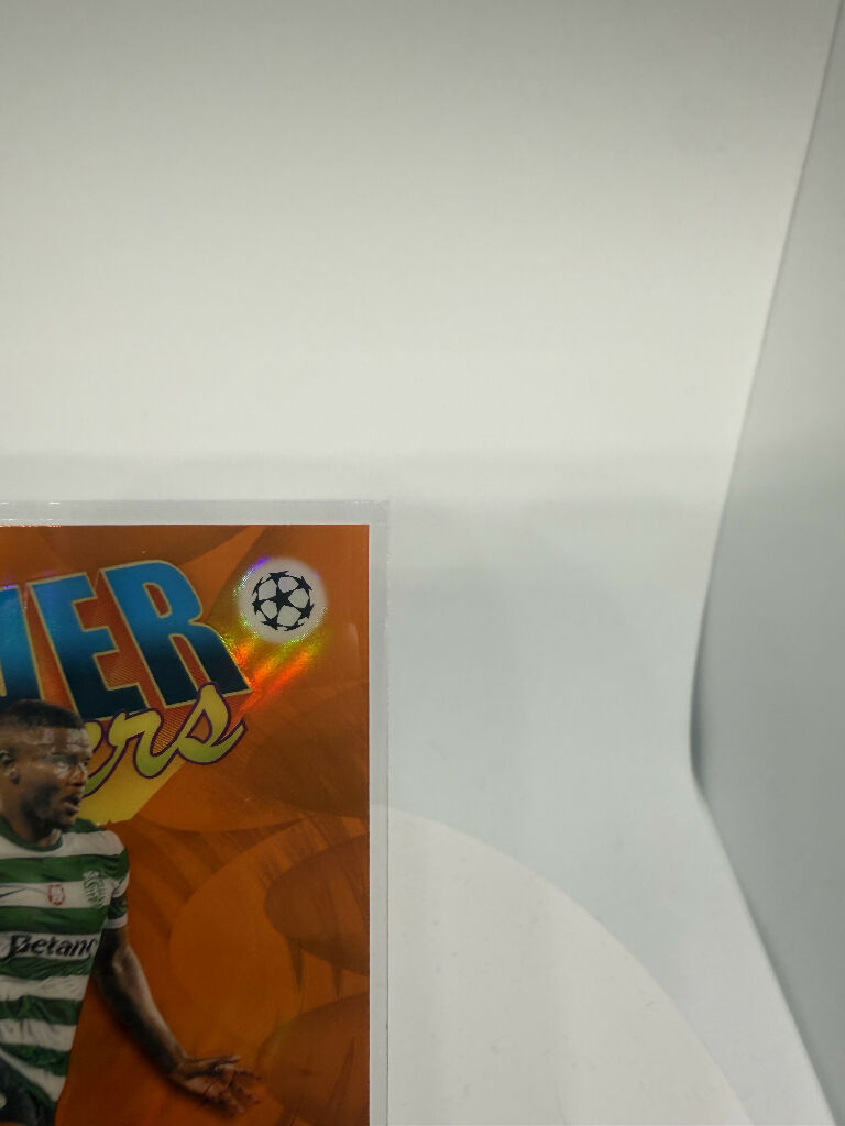 2025/26 Topps Chrome UEFA Ousmane Diomande Power Players Orange Refractor /25 Sporting CP