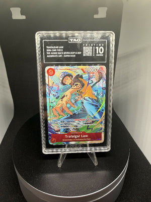 Trafalgar Law OP14-009 Alternate Art – TAG Pristine 10 (992) POP 1