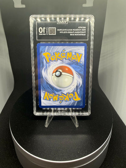 Meowth 106/094 Illustration Rare – Phantasmal Flames – TAG 10 Gem Mint