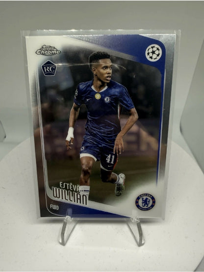 2025-26 Topps Chrome Estevao Willian RC Chelsea Rookie UEFA Champions League